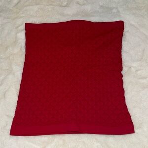 Free people crop top size xs/s cherry red